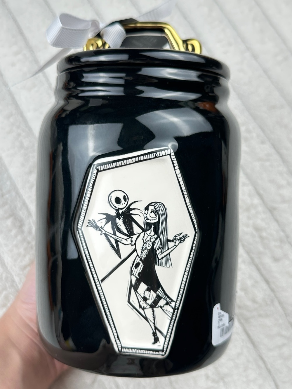 Rae Dunn Jack Skellington Canister Jar